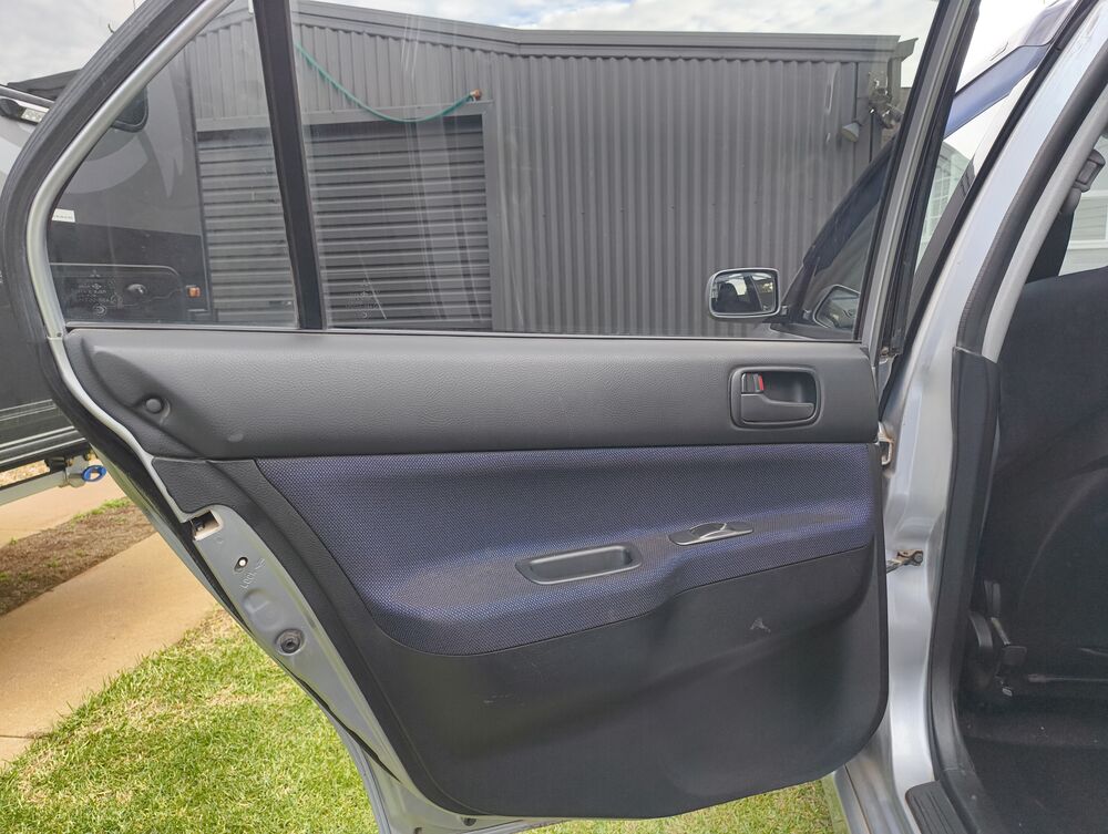 Passenger rear door card